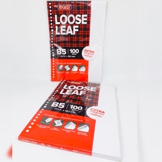 

Loose Leaf Big Boss B5 100 , 26 Holes - Bergaris isi 100 Lembar