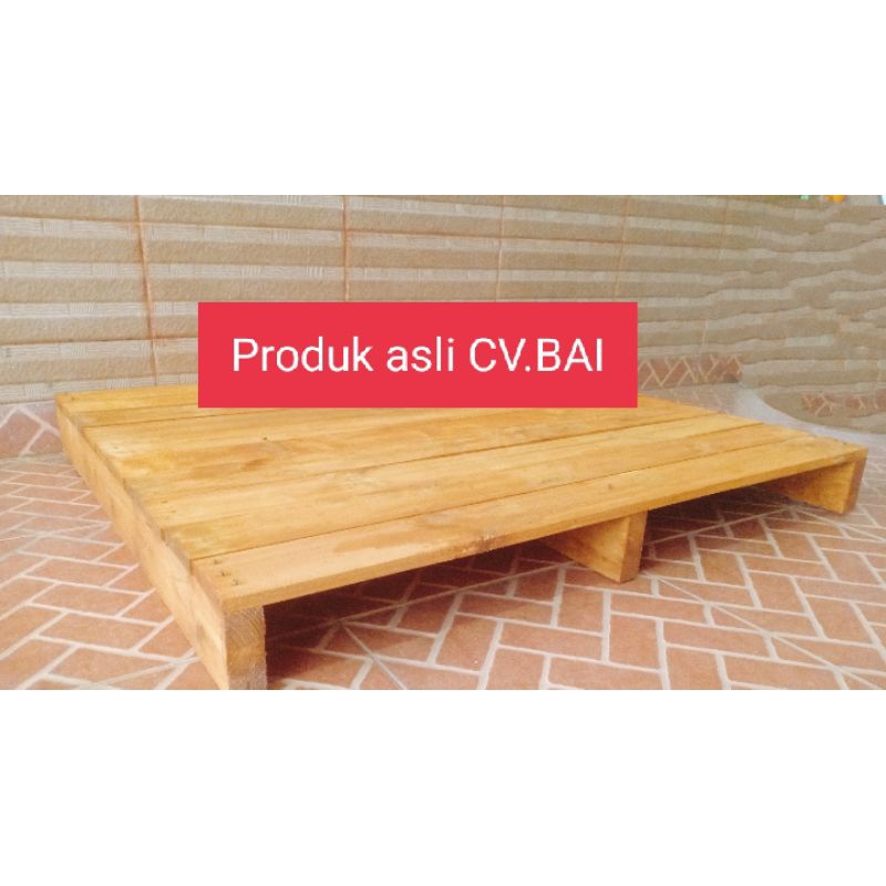 dipan palet kayu  balok panjang jatilanda campur(bisa costum ukuran)