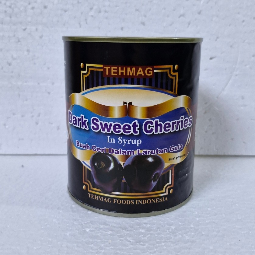 

Tehmag Dark Sweet Cherries / Dark Cherry / Cherry Hitam 425 gr