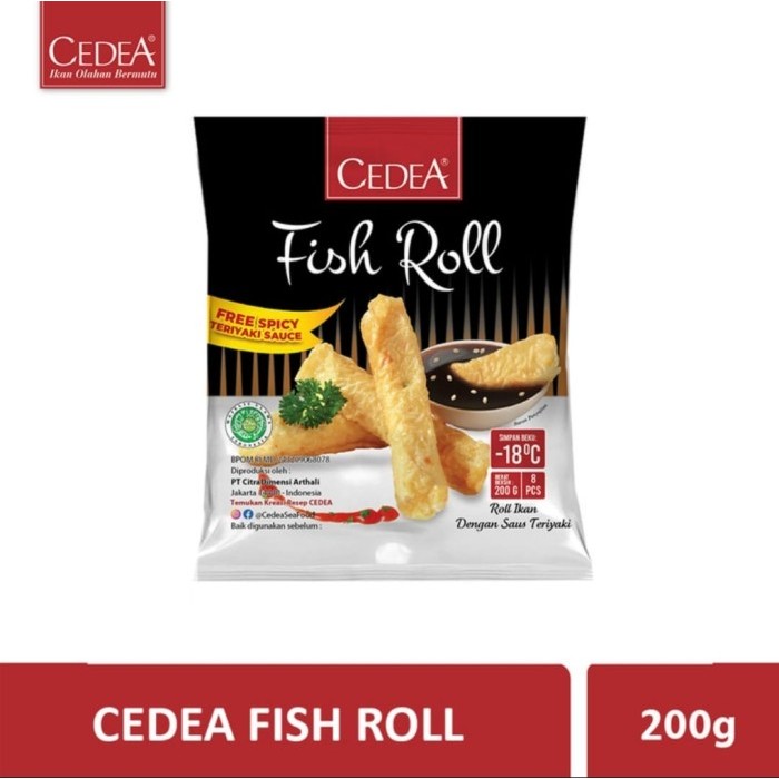 

Cedea Fish Roll 200gr - 8 Pcs