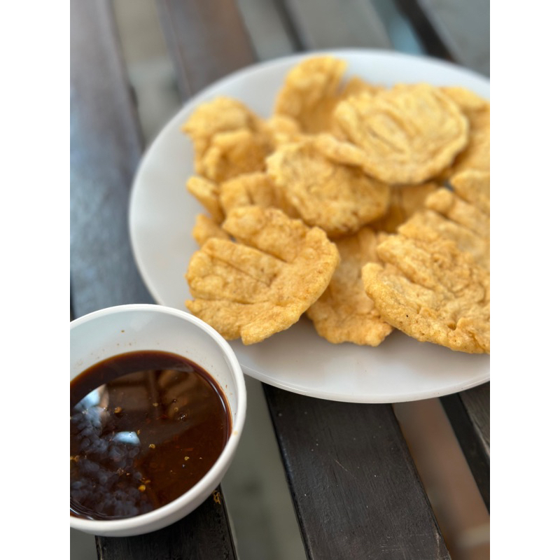 

PEMPEK CRISPY / PEMPEK KULIT ASLI PALEMBANG