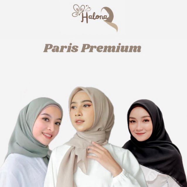 𝐇𝐚𝐥𝐨𝐧𝐚𝐬𝐜𝐫𝐚𝐟𝐭 ~ Paris premium // Jilbab Segi Empat paris premium // Kerudung Segi Empat Paris // Pari