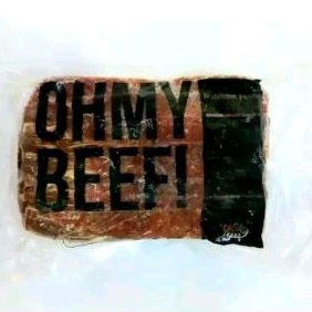 

OH MY BEEF LOWFAT SLICE AUS BEEF VC 500GR
