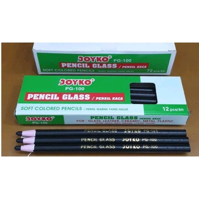 

( 1 biji) Pensil Kaca Joyko / Dermatograph Hitam