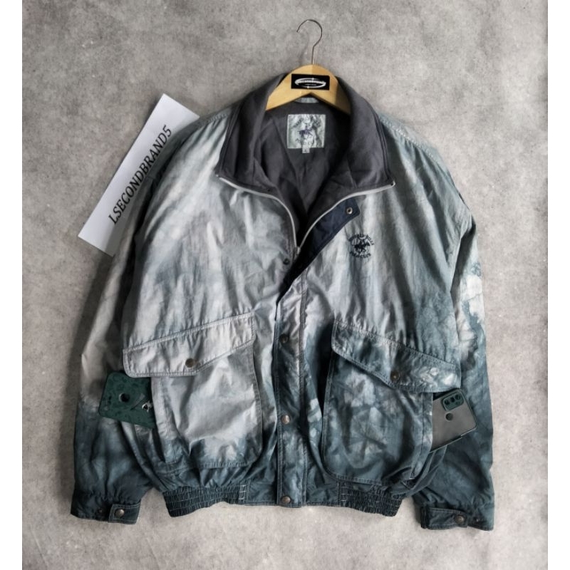 jaket Harington Beverly hills polo club Tie dye