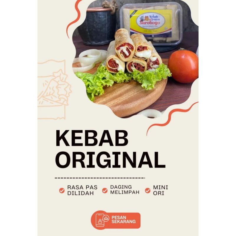 

Kebab Labaya isi 10 Original Kebab Daging Mayo