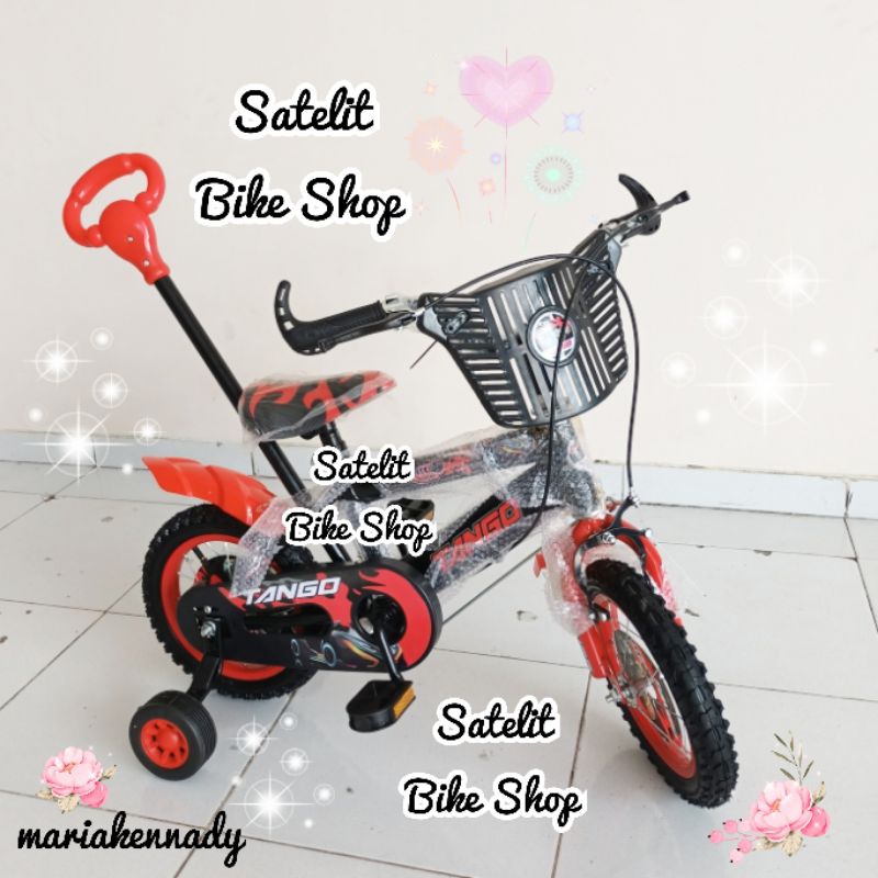 Sepeda Anak Cowok BMX Ukuran 12 Tango Michel Atlantis Foster Centrum Velion Sakoni Sepeda Anak Laki 