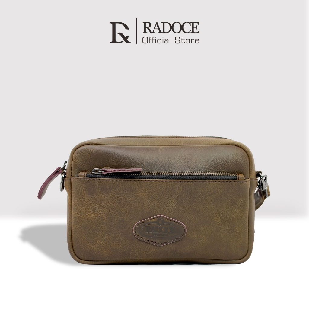 Radoce Bags - Clutch Pouch - Tas Tangan Pria - Tas Kulit Sapi Asli - KANO