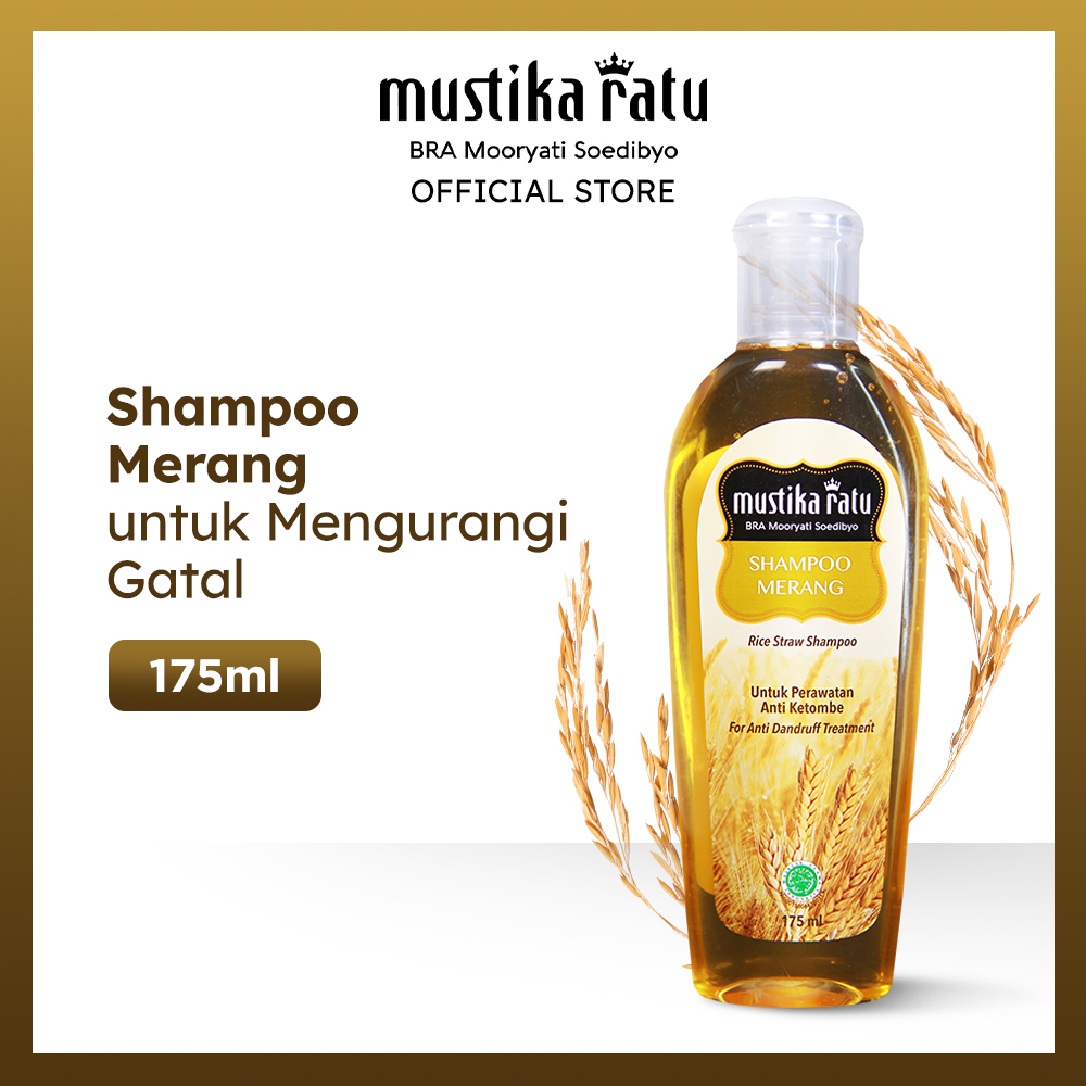 Mustika Ratu Shampoo Merang 175ml