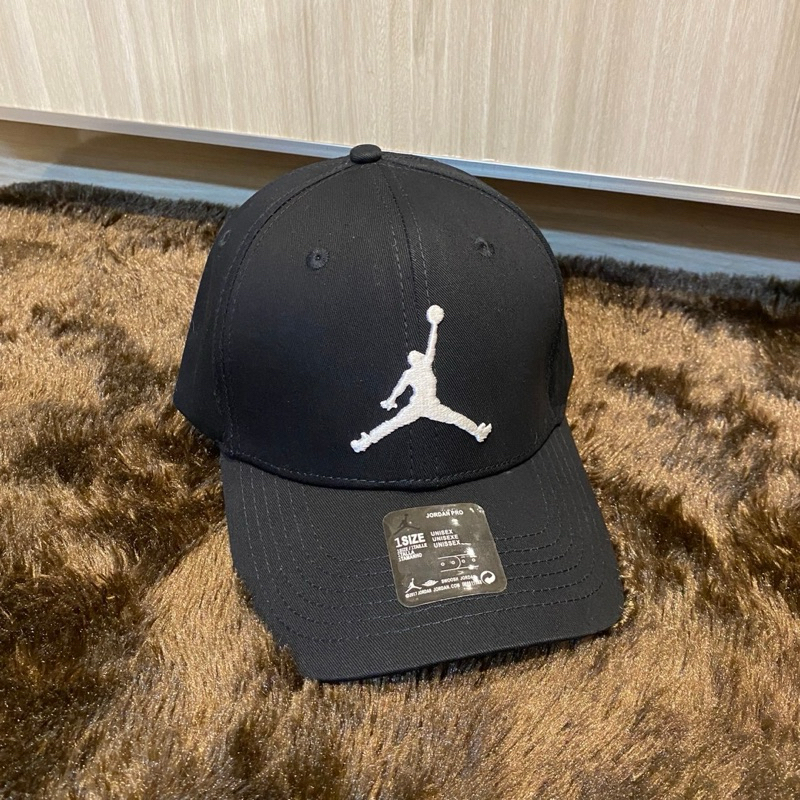 Topi JordanBaseball cap black white Limited