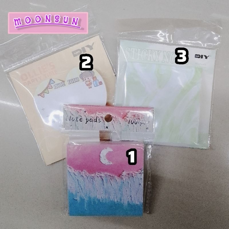 

[JASTIP] Notepad Memopad Sticky Notes Mr Diy