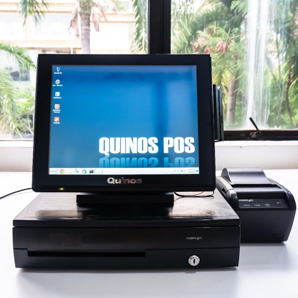 Pos Quinos 6225 Komputer Mesin Kasir Bekas Ex Eks Restoran