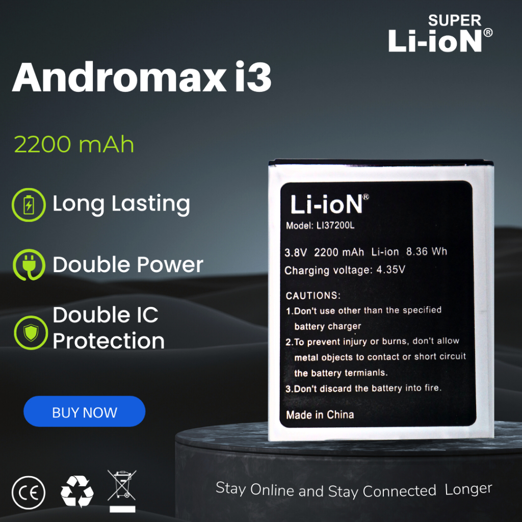Li-ioN Baterai Smartfren Andromax I3