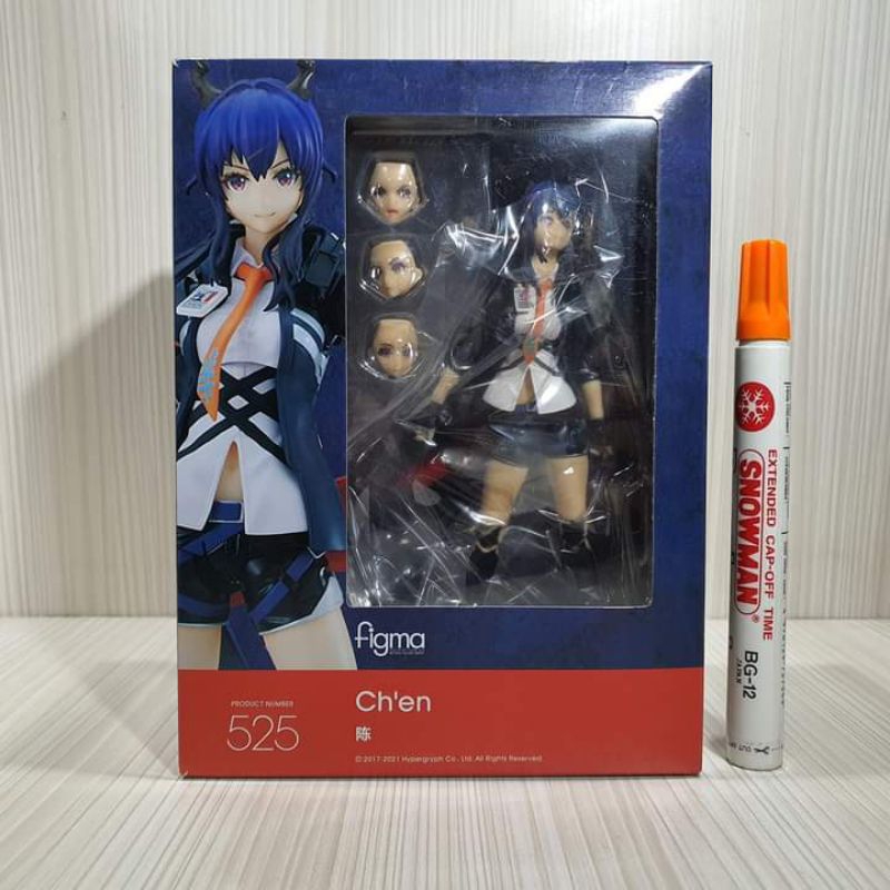 mainan action figure figma 525Chen / Ch'en Arknights Special Inspection Unit Chief of LGDtinggi seki