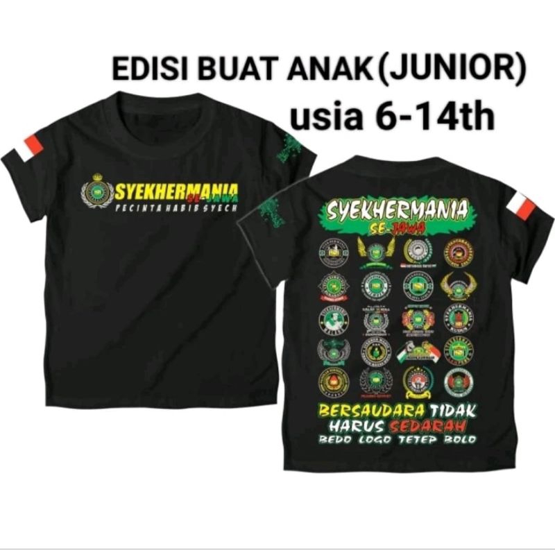 baju syekhermania, baju pecinta sholawat, baju habib syech