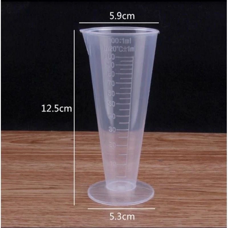 Gelas ukur 100ml Takar Oli Shockbreaker