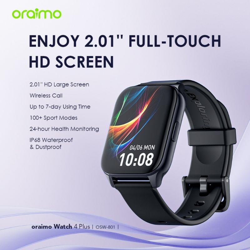 Oraimo Smart Watch OSW801 jam tangan pintar