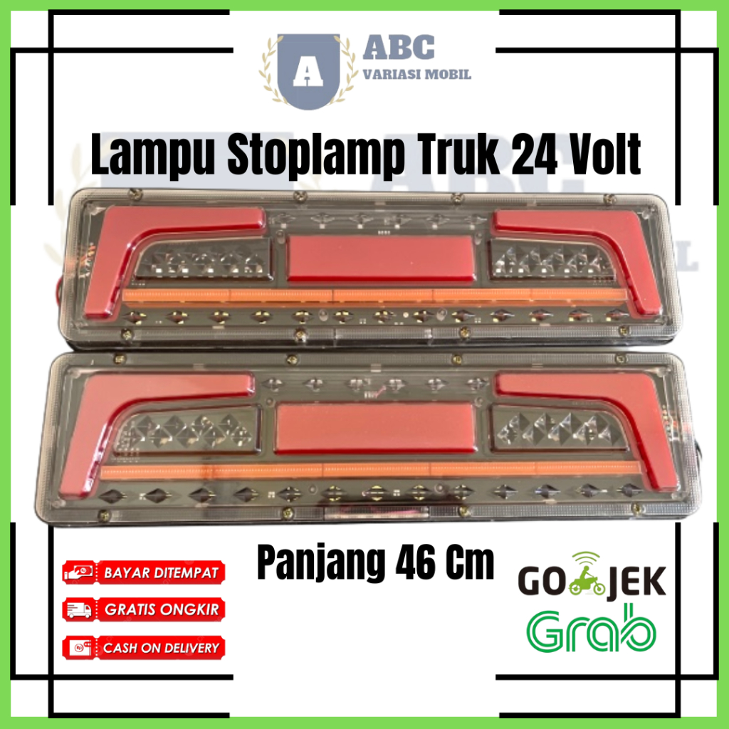 Lampu Stop Rem Belakang Truk  Runing Mobil Canter Truk Truck 24 Volt ST-2438