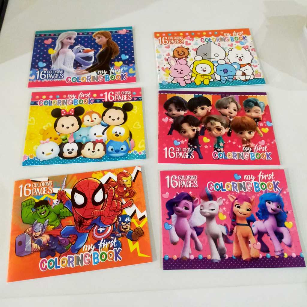 

Buku Mewarnai Karakter Anak (678) / Coloring Book