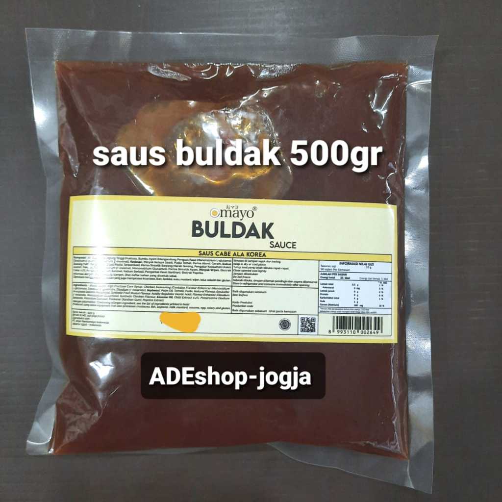 

OMAYO Buldak Sauce 500 gr Halal saus ayam pedas ala korea