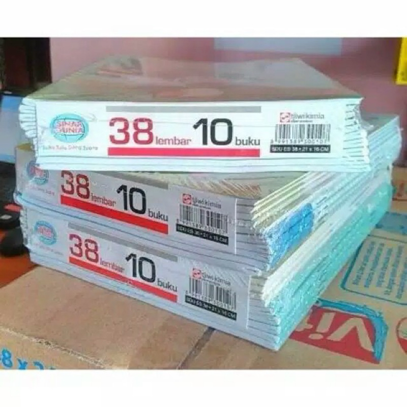 

Buku Tulis Sidu 32 Lembar | 1 Pack : 10 pcs Buku