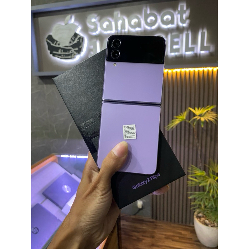 Samsung Z Flip 4 8/256GB Second Resmi Fullset Original