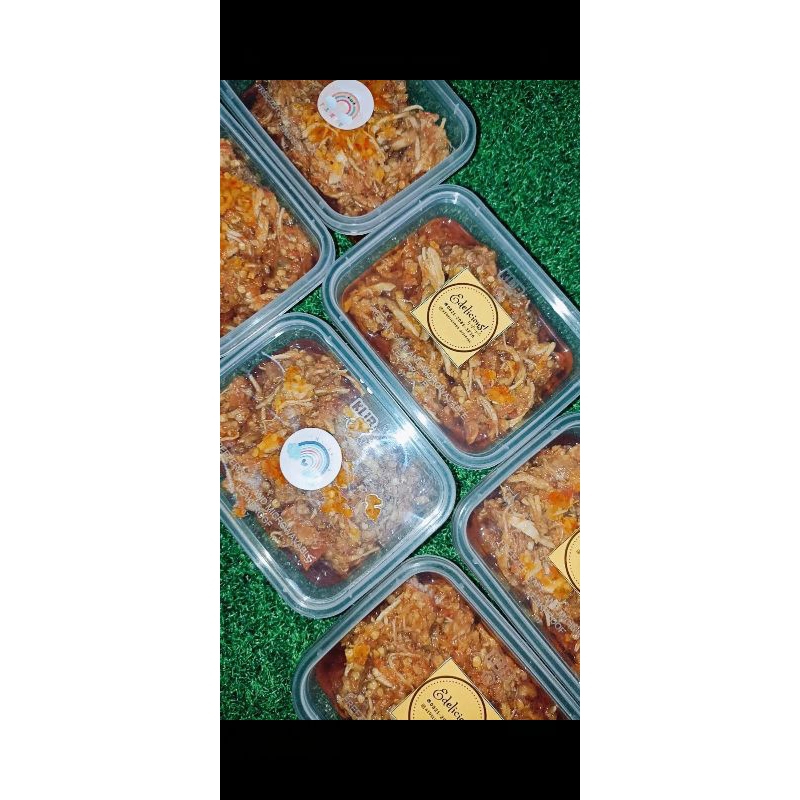 

Sambal ayam suwir homemade