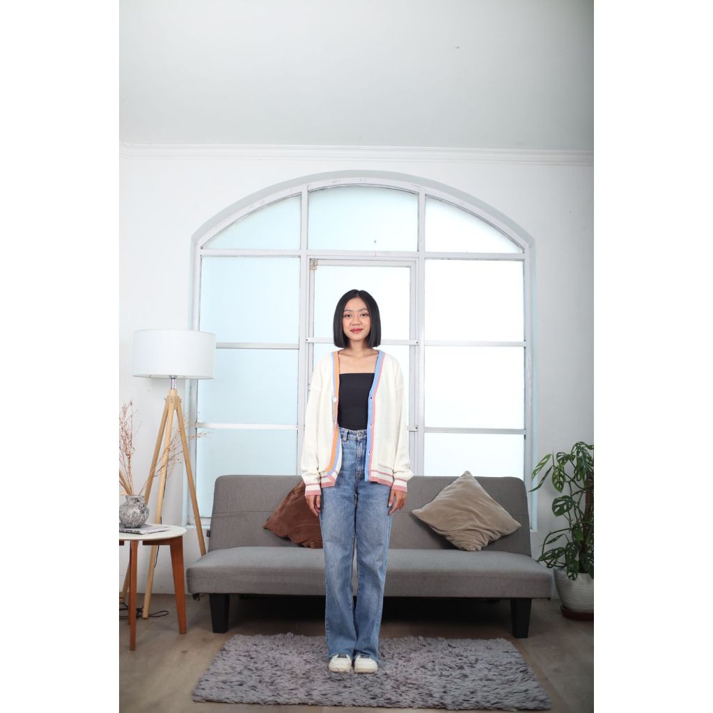 Gummy Cardigan Knit Dewasa/Cardigan Wanita Korean