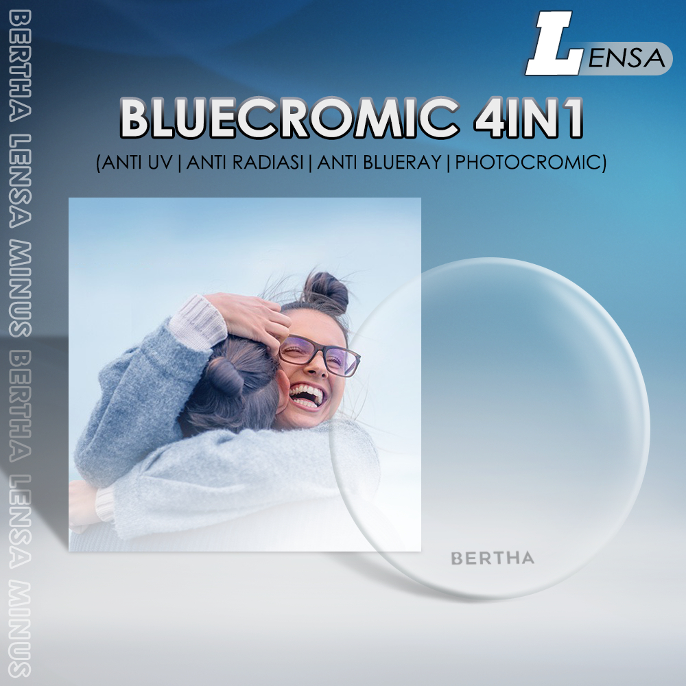 Bertha Lensa ABR PGX / Antiradiasi Blueray Photocromic Blue Light Anti Sinar Biru Gadget Transision 