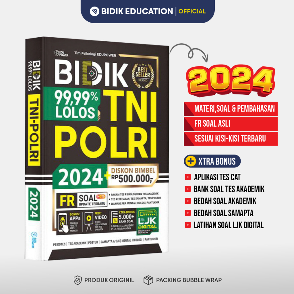 Buku TNI Polri Bidik TNI Polri 2024