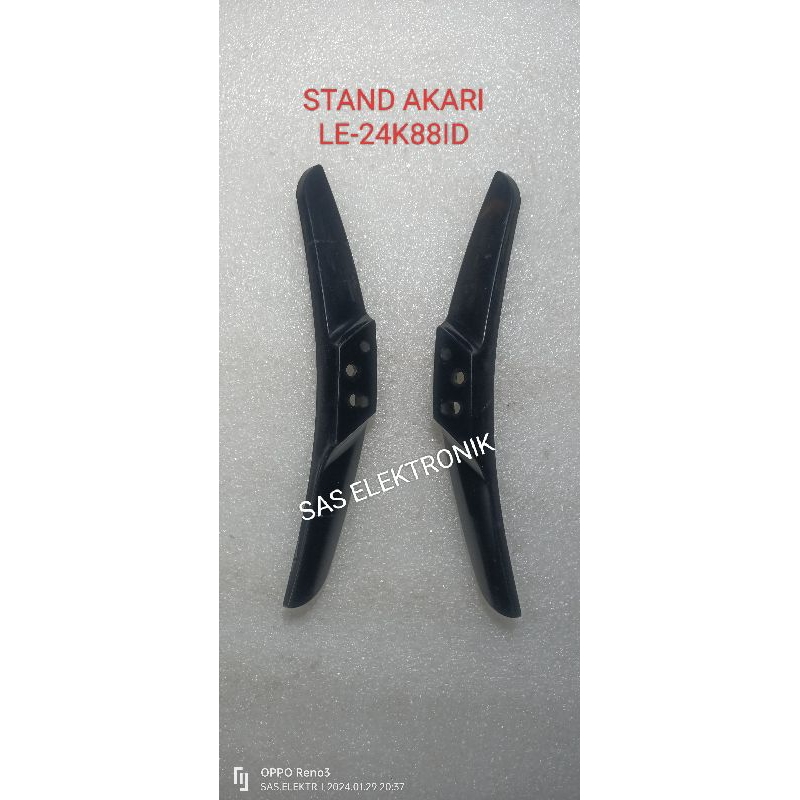 STAND BRACKET KAKI PEDESTAL DUDUKAN TV LED AKARI 24 INCH LE24K88ID LE-24K88ID LE-24K88