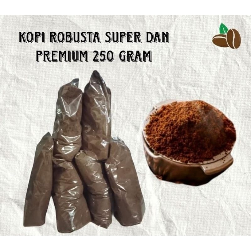 

KOPI BUBUK WARKOP ROBUSTA ORIGINAL 100% MURNI 250 GRAM