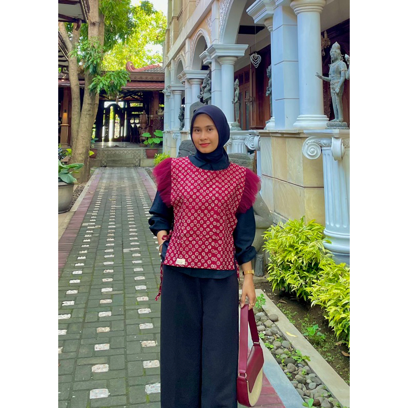 bilula- Runa Vest Batik | vest