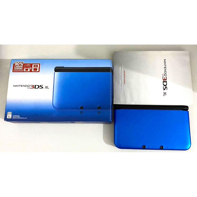 NINTENDO 3DS XL BLUE EDITION (FULLSET MULUS)