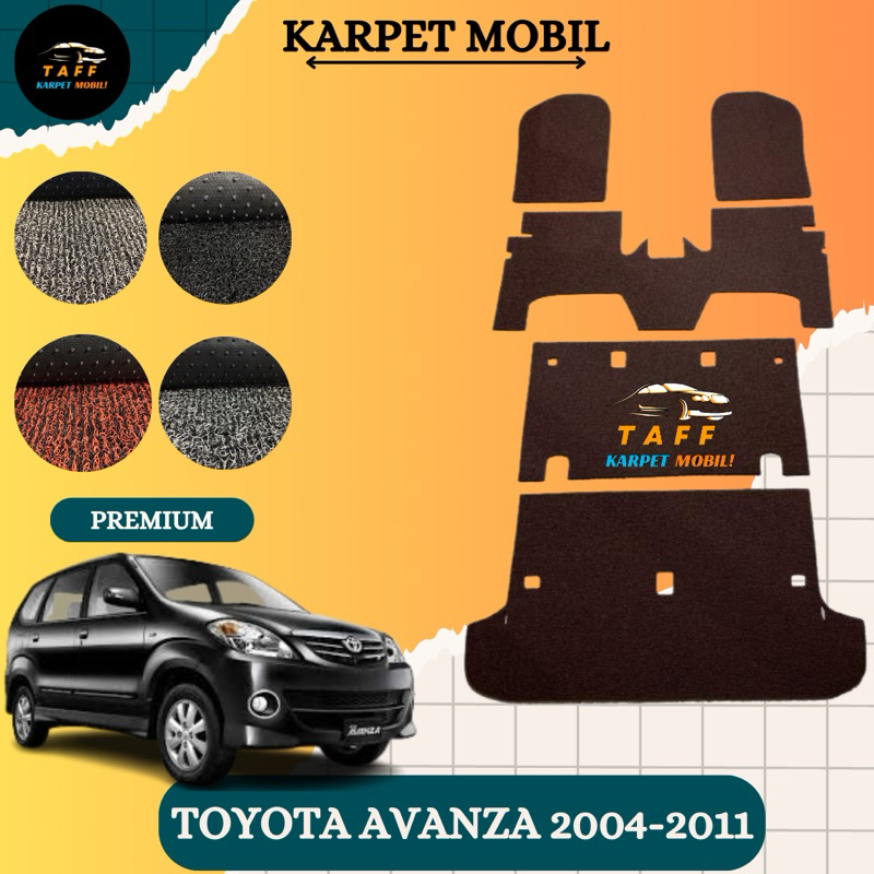 KARPET MOBIL AVANZA & XENIA 2004-2011 / KARPET MOBIL MIE AVANZA & XENIA 2004-2011