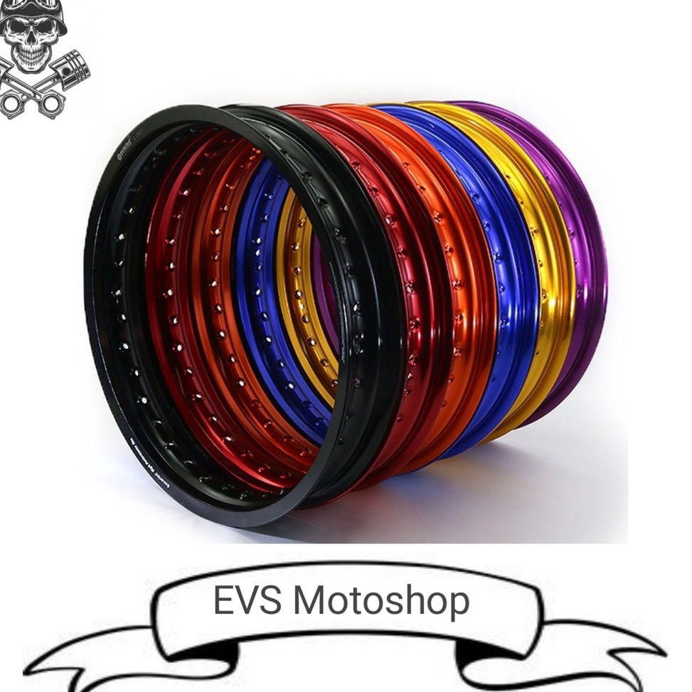 BWN Velg Motor Scarlet Racing Original RING 17 14 16 185 215 Berkualitas  Terlaris