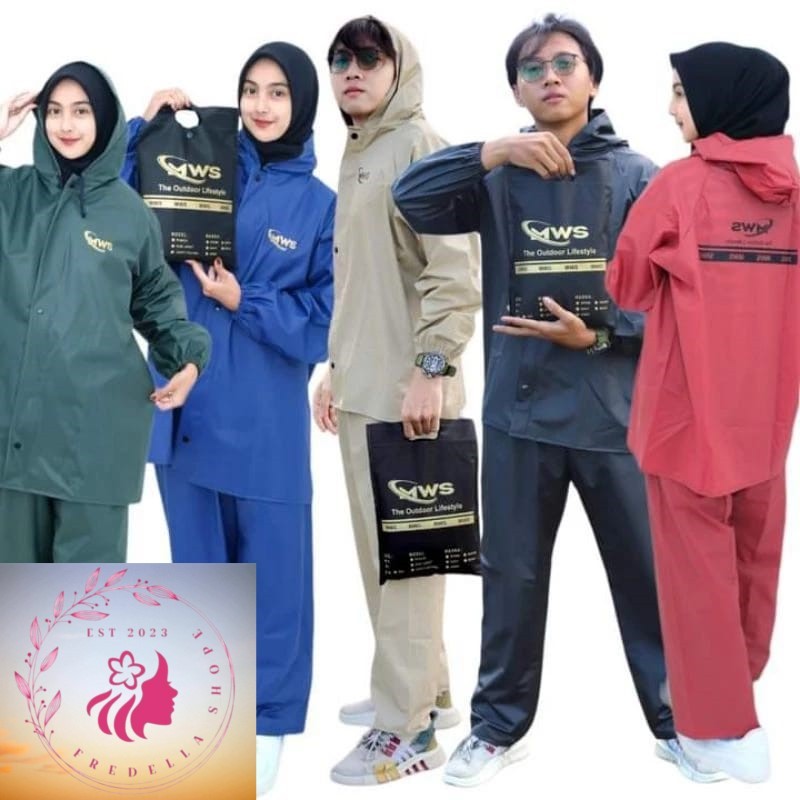 JAS HUJAN MURAH MWS ,RAINCOAT M-L-XL-XXL-3XL-4XL terbaik pria dan wanita DEWASA
