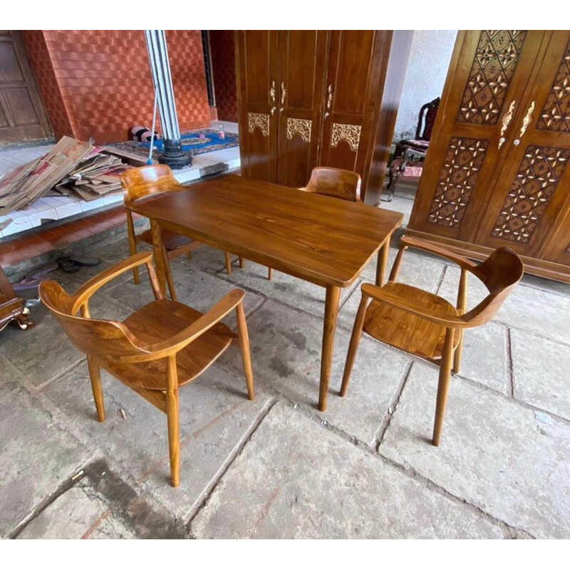 Kursi cafe herosima kursi cafe minimalis jati jepara meja cafe resto