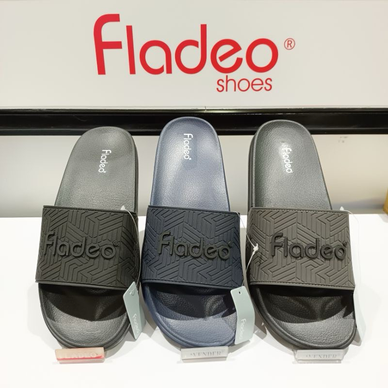 SANDAL KARET FLADEO ORIGINAL SENDAL SLOP PRIA FLADEO