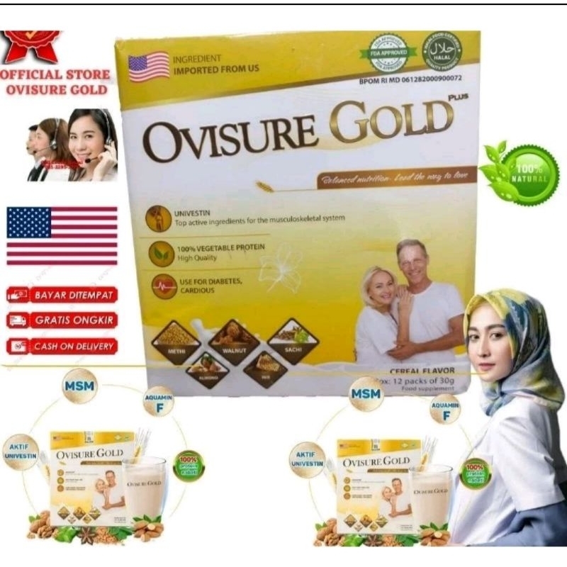 

OVISURE GOLD SUSU VITAMIN TULANG & SENDI NYERI OTOT