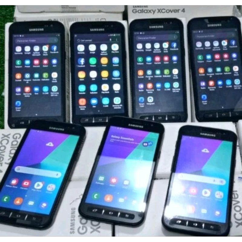 Samsung galaxy Xcover 4 jaringan 4G lte NFC 2/16GB second Hp Android Samsung Murah 4G ADA MINUS TERMURAH