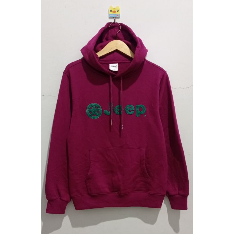 Hoodie Jeep logo toweL Size L 100%ORi (masih kaya baru)