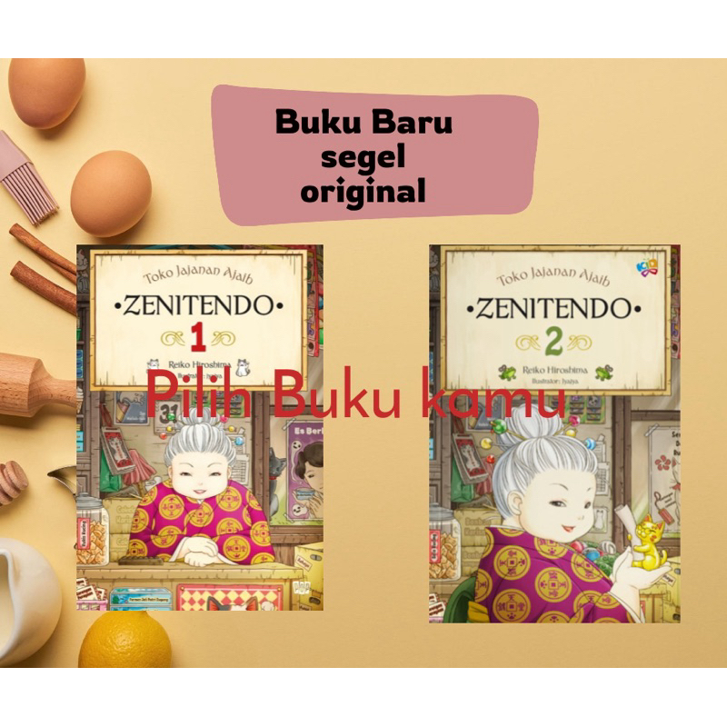 Novel Zenitendo 1, 2, 3, 4, 5, 6, 7 Ready