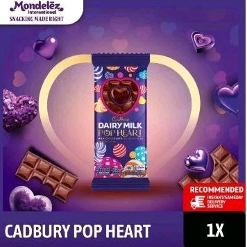 

Cadbury dairy milk Pop Heart Spesial Valentine 150G