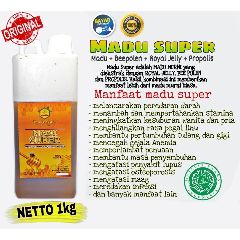 

Madu Super 1000 gram