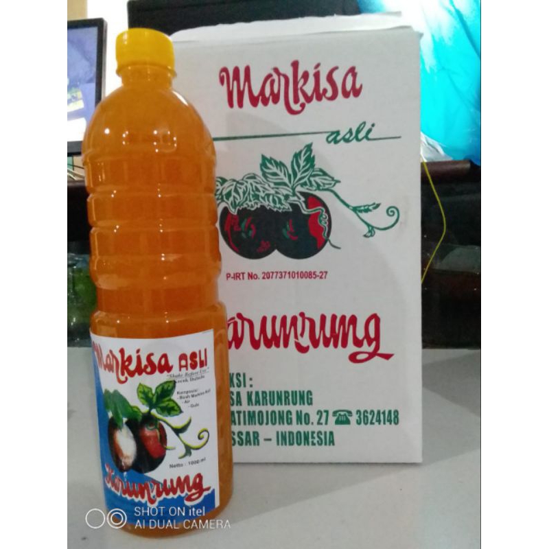 

markisa karunrung besar (isi 2@1000ml) asli khas Makassar