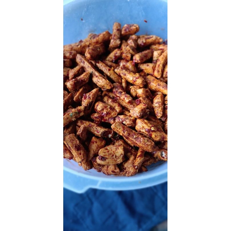 

BASRENG KRIUK PEDAS GURIH DAUN JERUK 125 GR