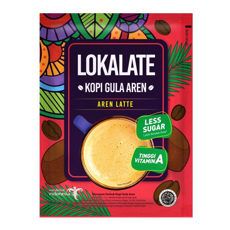 

Lokalate - Kopi Gula Aren (1 Sachet| 15 Gram)