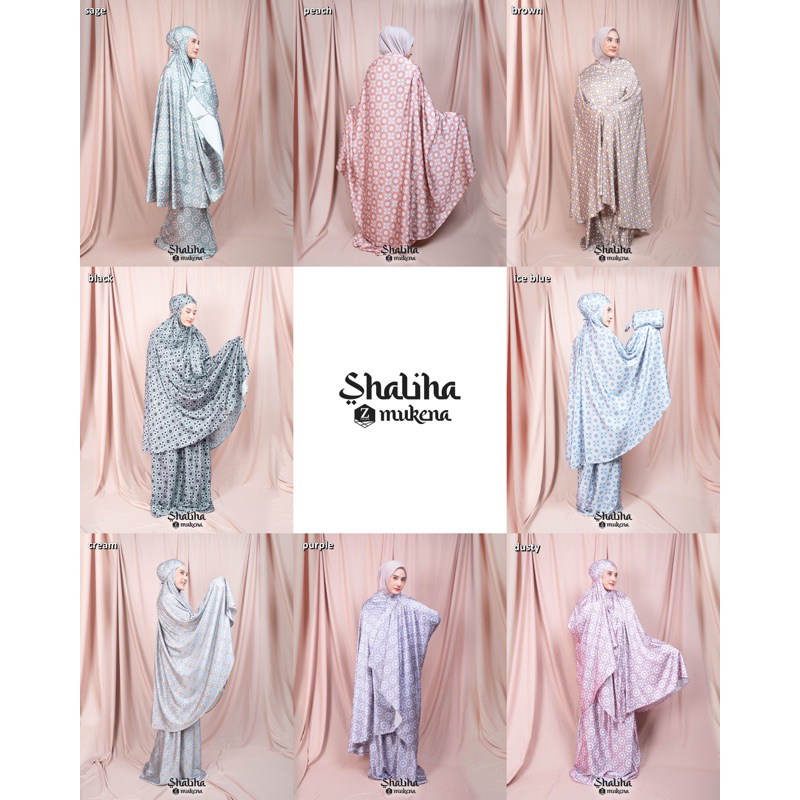 Shaliha mukena zalifa/mukena zalifa terbaru/mukena printing