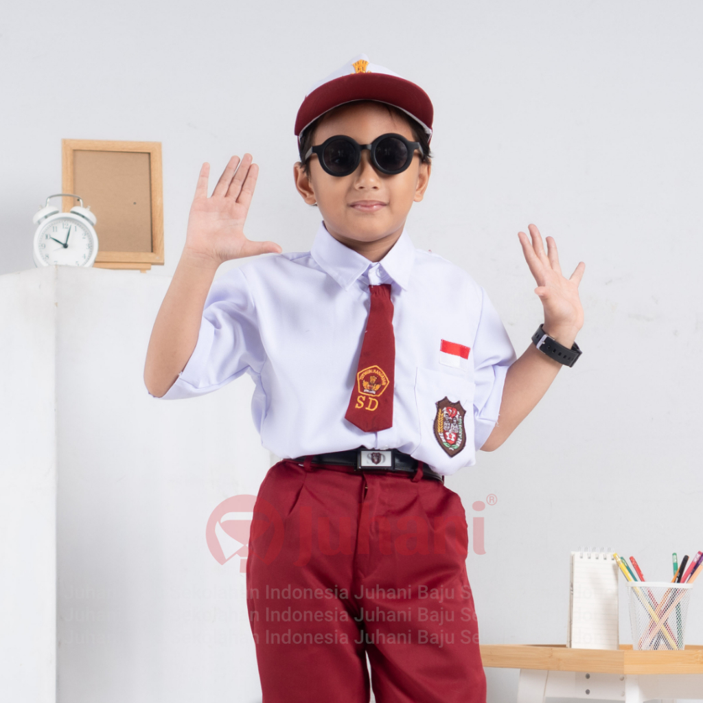 Baju Sekolah SD Seragam SD Kemeja Putih Baju Seragam SD Baju Seragam Sekolah SD Lengan Pendek Putih 